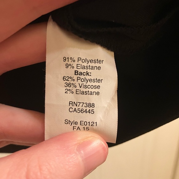J.Crew Black Resume Dress - Size 6 - Picture 5 of 7